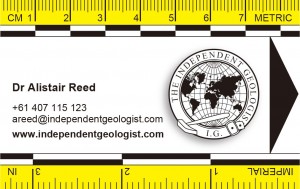 Contact details for Dr Alistair Reed